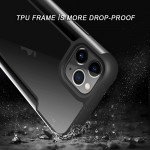 Wholesale iPhone 11 Pro Max (6.5in) Clear IronMan Armor Hybrid Case (Black)